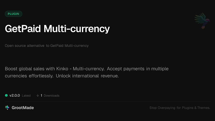 GetPaid Multi-currency