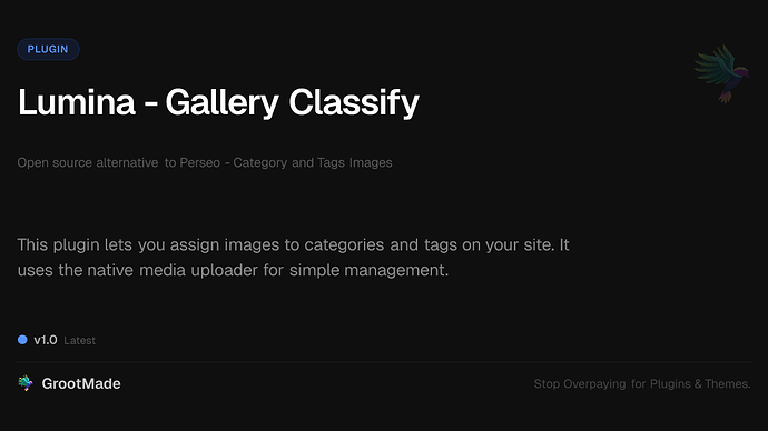 Lumina - Gallery Classify