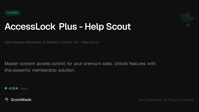 AccessLock Plus - Help Scout