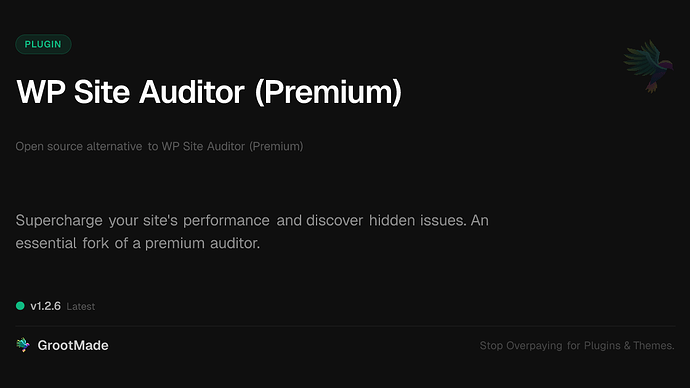 WP Site Auditor (Premium)