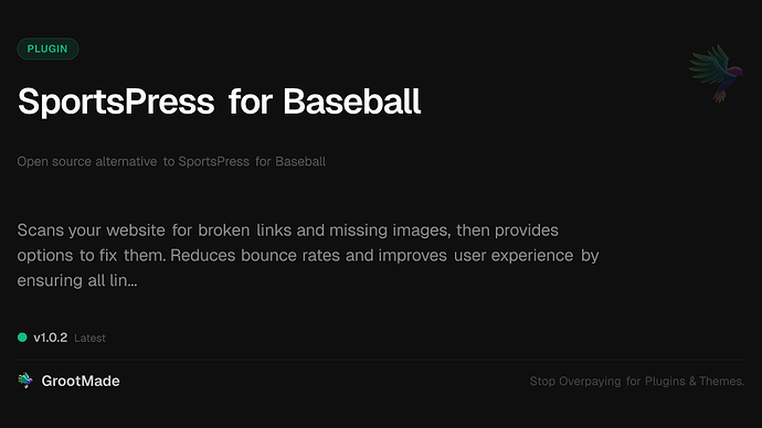 SportsPress for Baseball