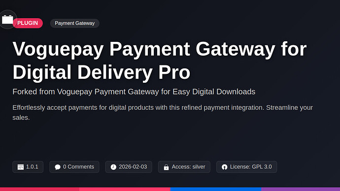Voguepay Payment Gateway for Awesome Downloads