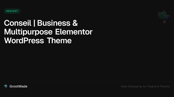 Conseil | Business & Multipurpose Elementor WordPress Theme
