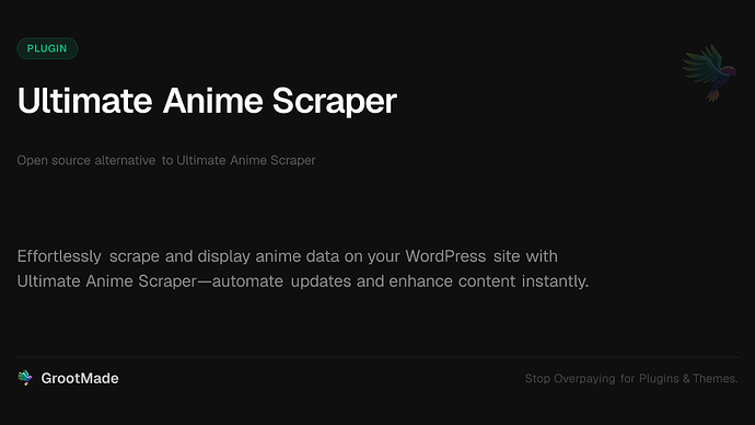 Ultimate Anime Scraper