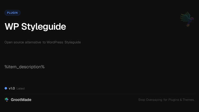 WP Styleguide
