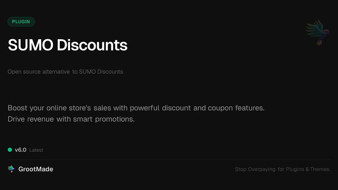 SUMO Discounts
