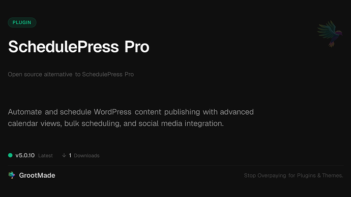 SchedulePress Pro