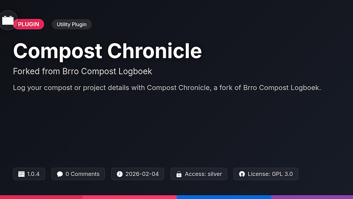 Brro Compost Logboek