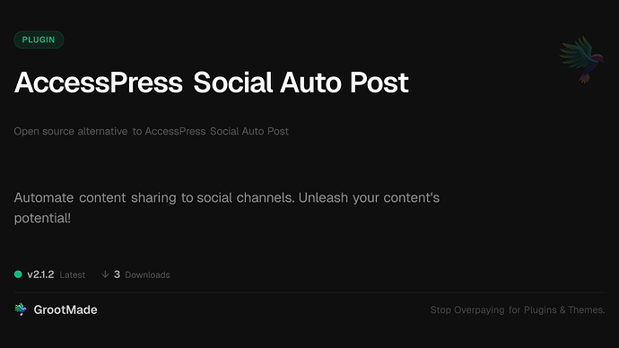 AccessPress Social Auto Post