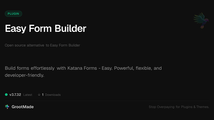 Easy Form Builder
