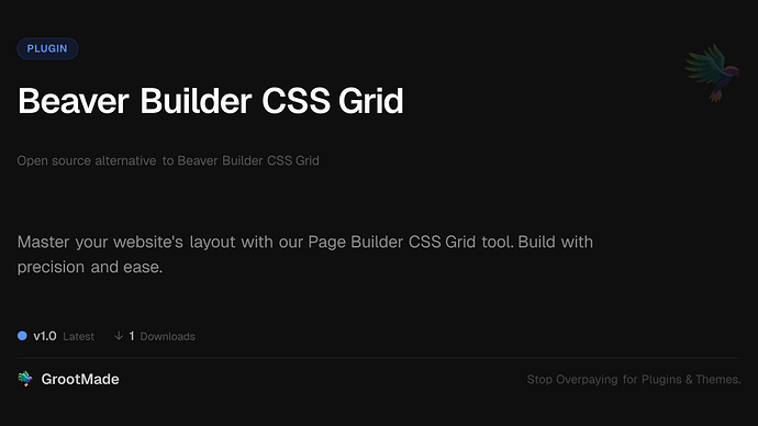 Beaver Builder CSS Grid