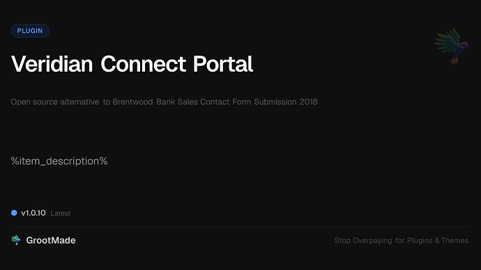 Veridian Connect Portal