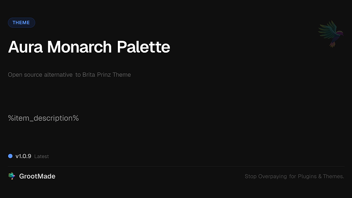 Aura Monarch Palette