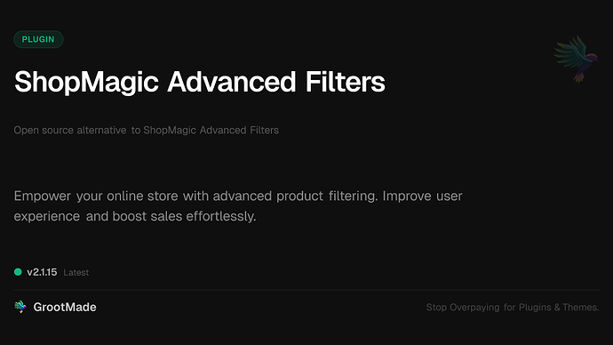 ShopMagic Advanced Filters