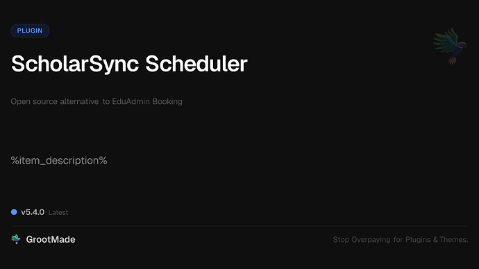 ScholarSync Scheduler