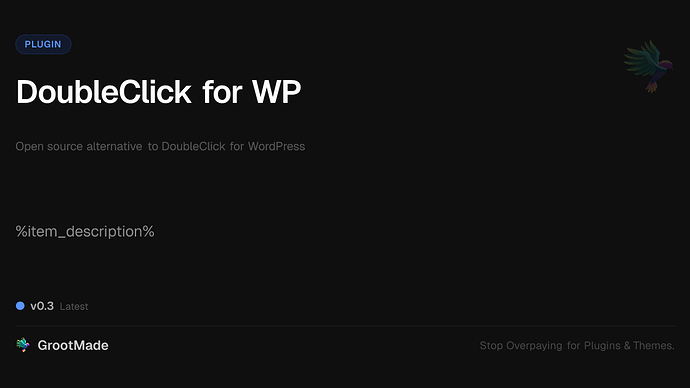 DoubleClick for WP