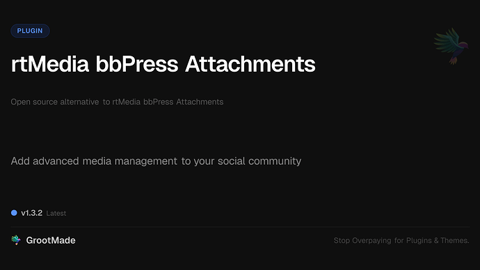rtMedia bbPress Attachments