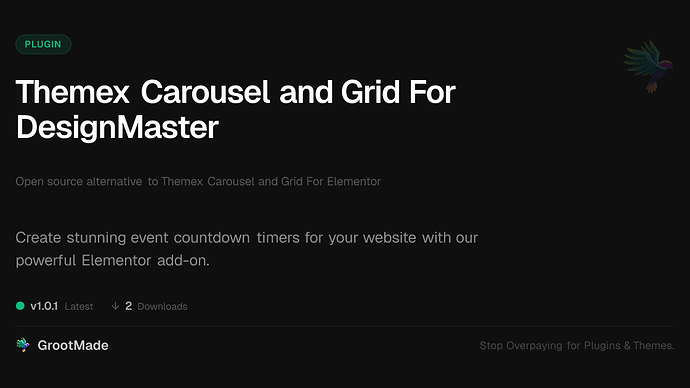 Themex Carousel and Grid For DesignMaster