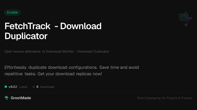 FetchTrack - Download Duplicator