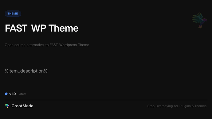 FAST WP Theme
