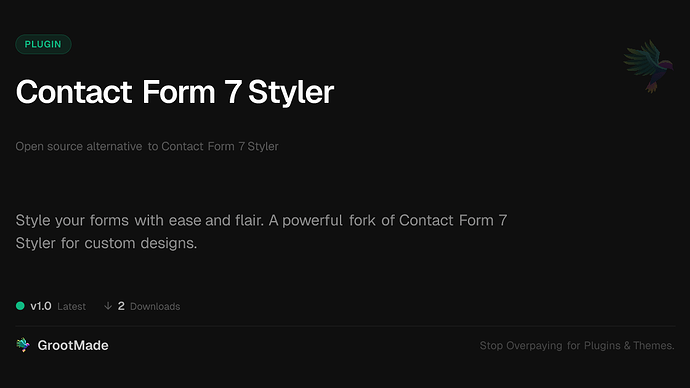 Contact Form 7 Styler
