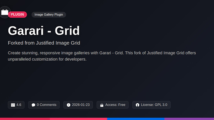 Justified Image Grid