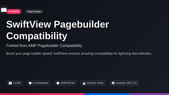 AMP Pagebuilder Compatibility
