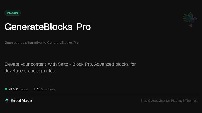 GenerateBlocks Pro