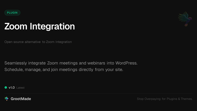 Zoom Integration