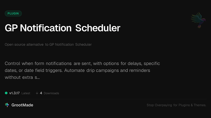 GP Notification Scheduler