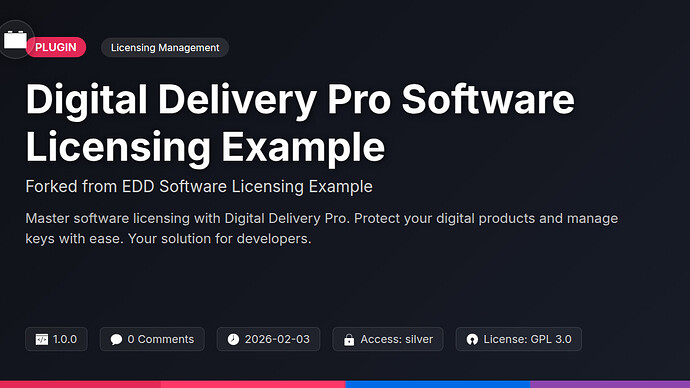 DeftDock Software Licensing Example