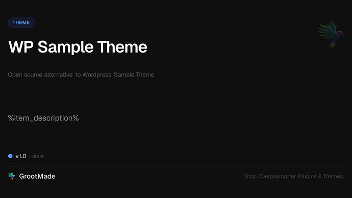 WP Sample Theme