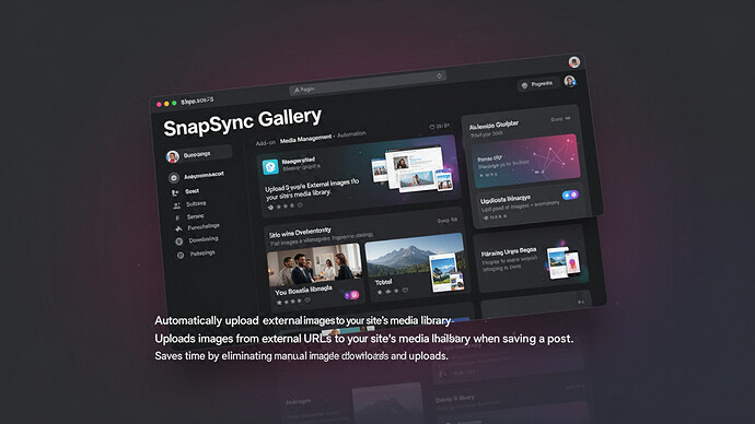 SnapSync Gallery