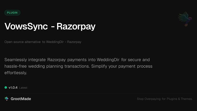 VowsSync - Razorpay