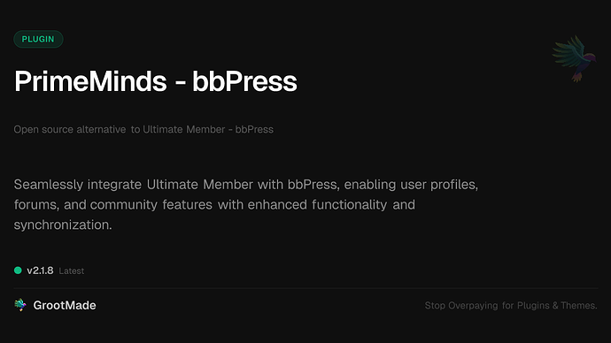 PrimeMinds - bbPress