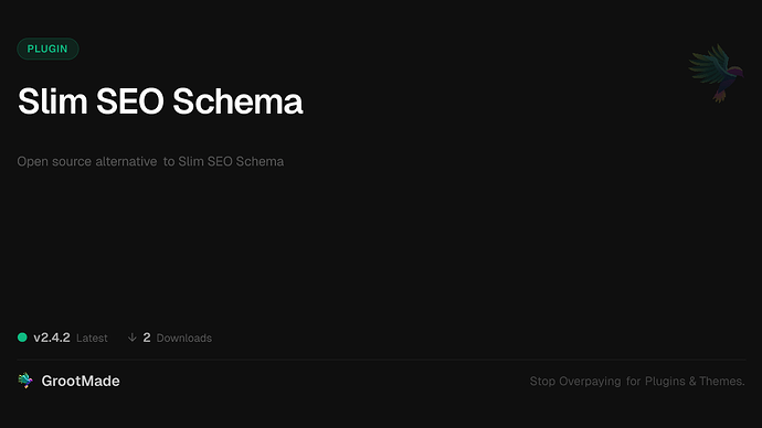 Slim SEO Schema