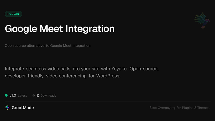 Google Meet Integration