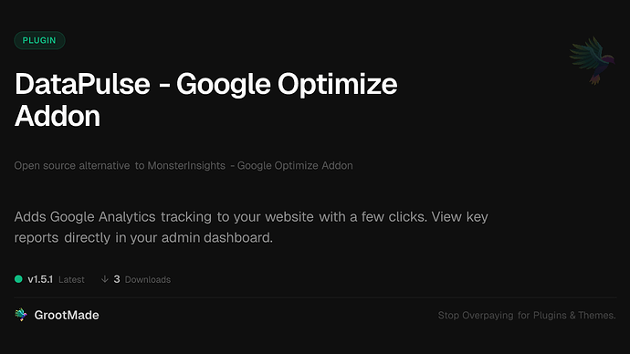 DataPulse - Google Optimize Addon