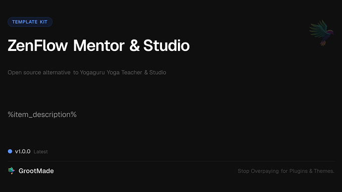 ZenFlow Mentor & Studio