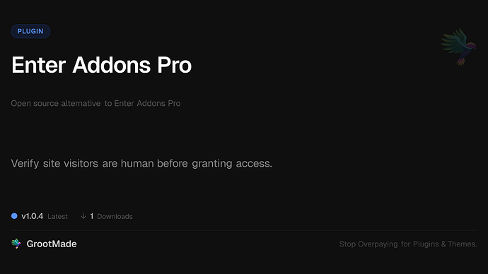 Enter Addons Pro