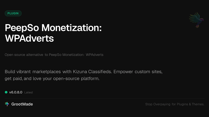 PeepSo Monetization: WPAdverts
