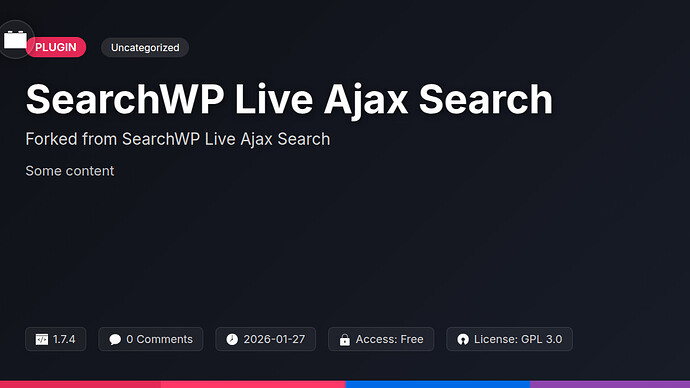 SearchWP Live Ajax Search