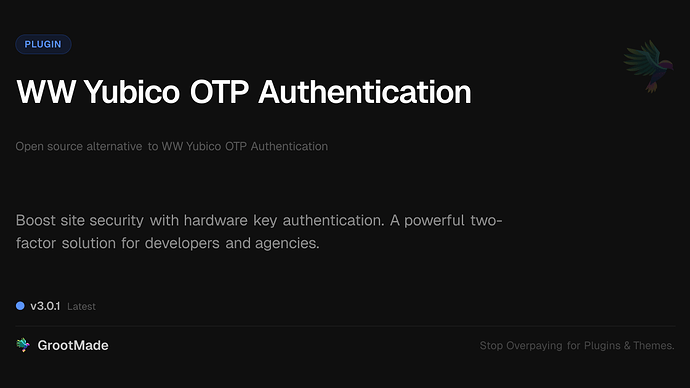 WW Yubico OTP Authentication