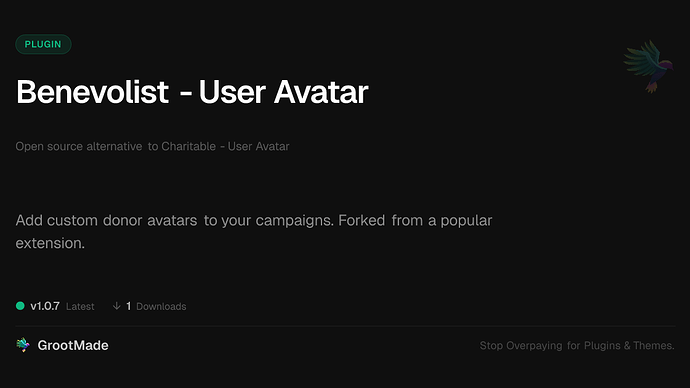 Benevolist - User Avatar