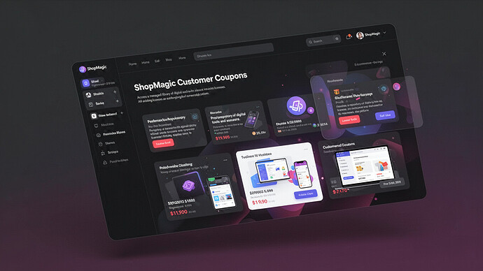ShopMagic Customer Coupons