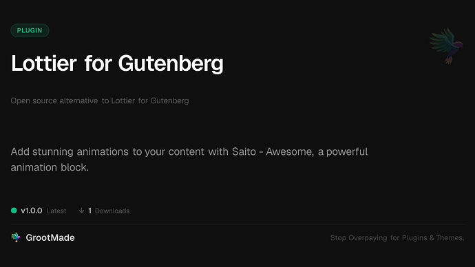 Lottier for Gutenberg