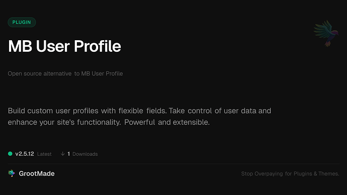 MB User Profile