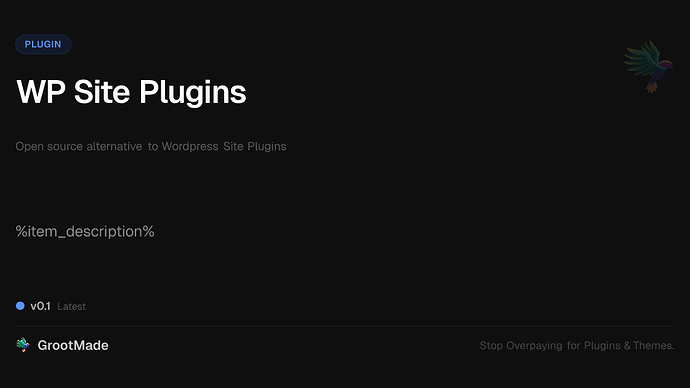 WP Site Plugins