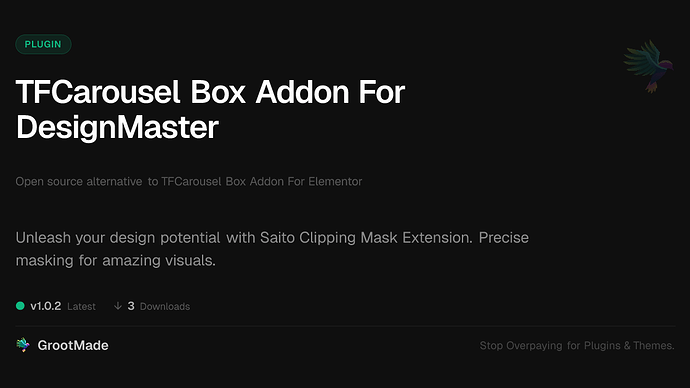 TFCarousel Box Addon For DesignMaster