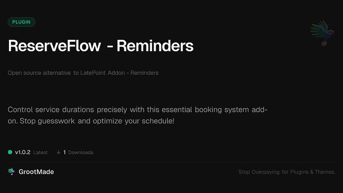 ReserveFlow - Reminders